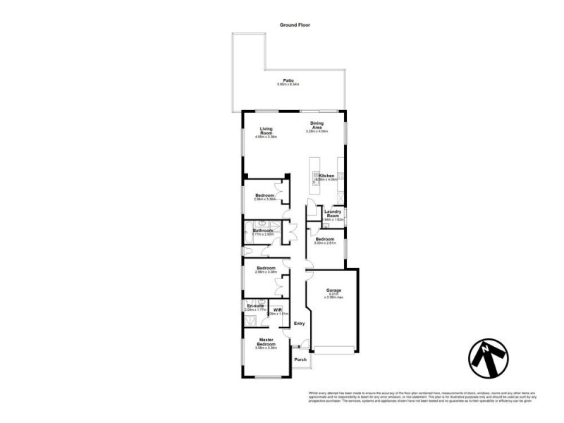 40 Leigh Crescent, Dakabin QLD 4503 Floorplan