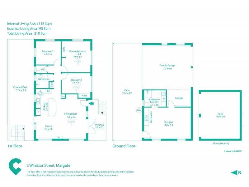 2 Windsor Street, Margate QLD 4019 Floorplan