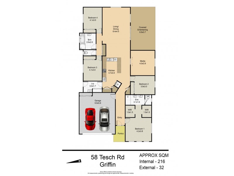 58 Tesch Road, Griffin QLD 4503 Floorplan