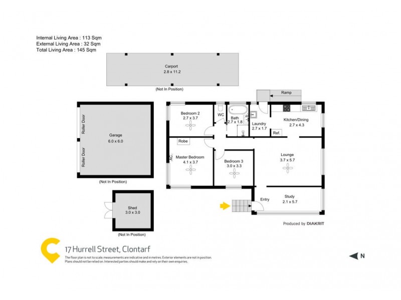 17 Hurrell Street, Clontarf QLD 4019 Floorplan