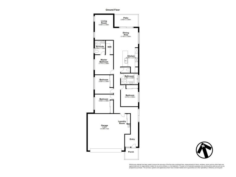 44 Hilary Street, Morayfield QLD 4506 Floorplan