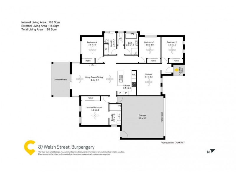 87 Welsh Street, Burpengary QLD 4505 Floorplan