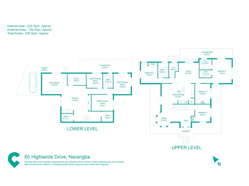 60 Highlands Drive, Narangba QLD 4504 Floorplan