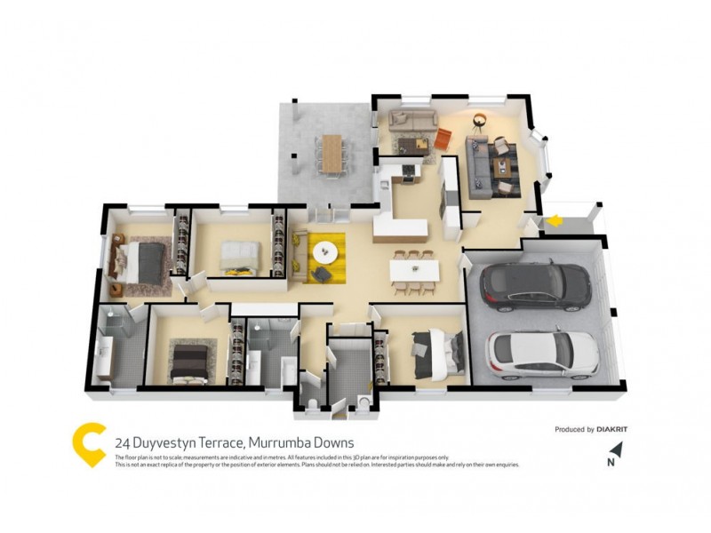 24 Duyvestyn Terrace, Murrumba Downs QLD 4503 Floorplan