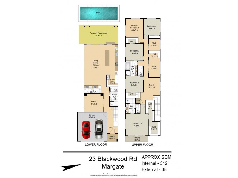 23 Blackwood Road, Margate QLD 4019 Floorplan