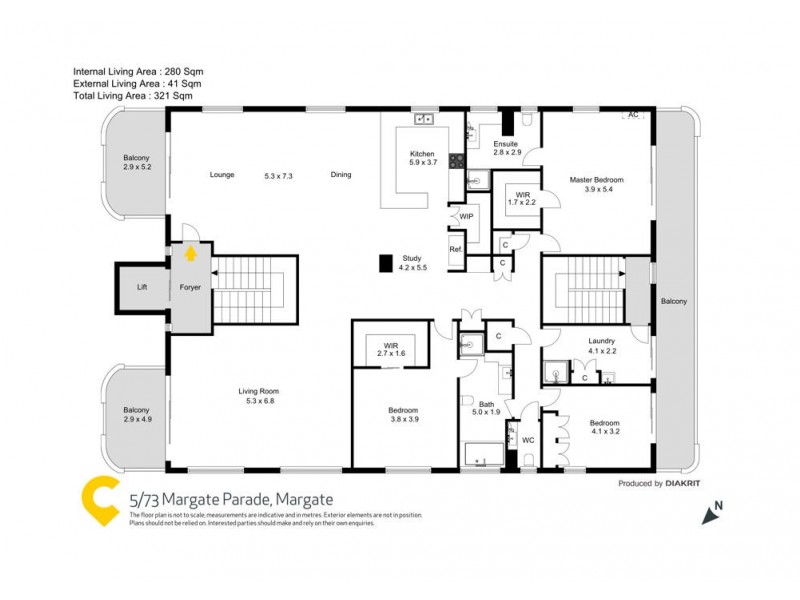 5/73 Margate Parade, Margate QLD 4019 Floorplan