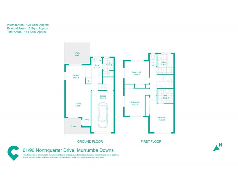 61/90 Northquarter Drive, Murrumba Downs QLD 4503 Floorplan
