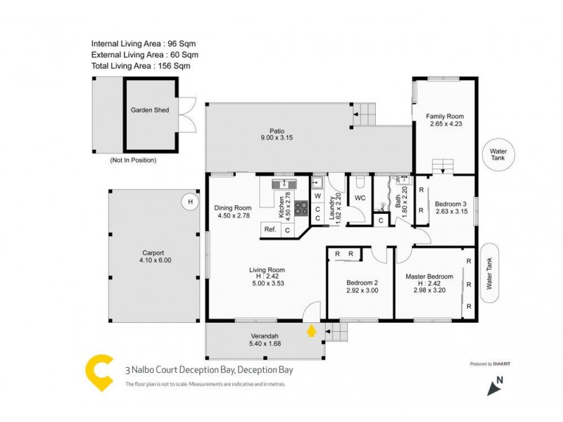 3 Nalbo Court, Deception Bay QLD 4508 Floorplan