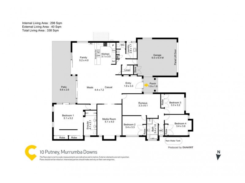 10 Putney Court, Murrumba Downs QLD 4503 Floorplan