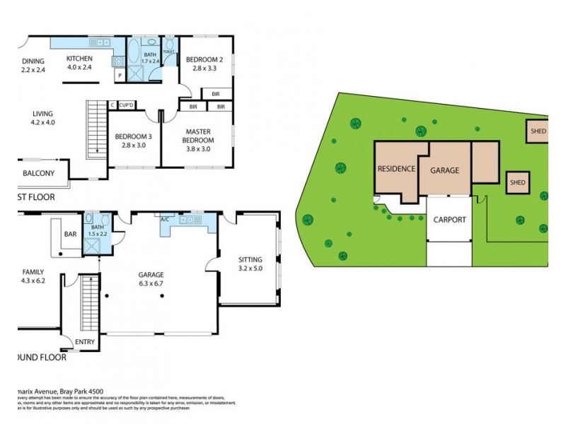 2 Tamarix Avenue, Bray Park QLD 4500 Floorplan