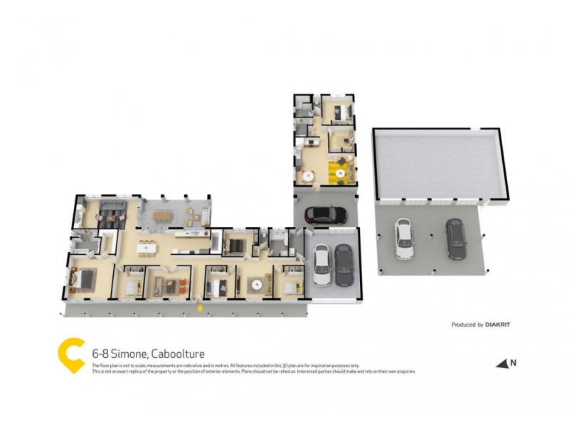 6-8 Simone Court, Caboolture QLD 4510 Floorplan