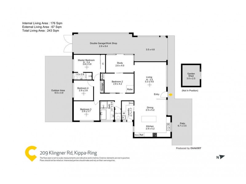 209 Klingner Road, Kippa-ring QLD 4021 Floorplan