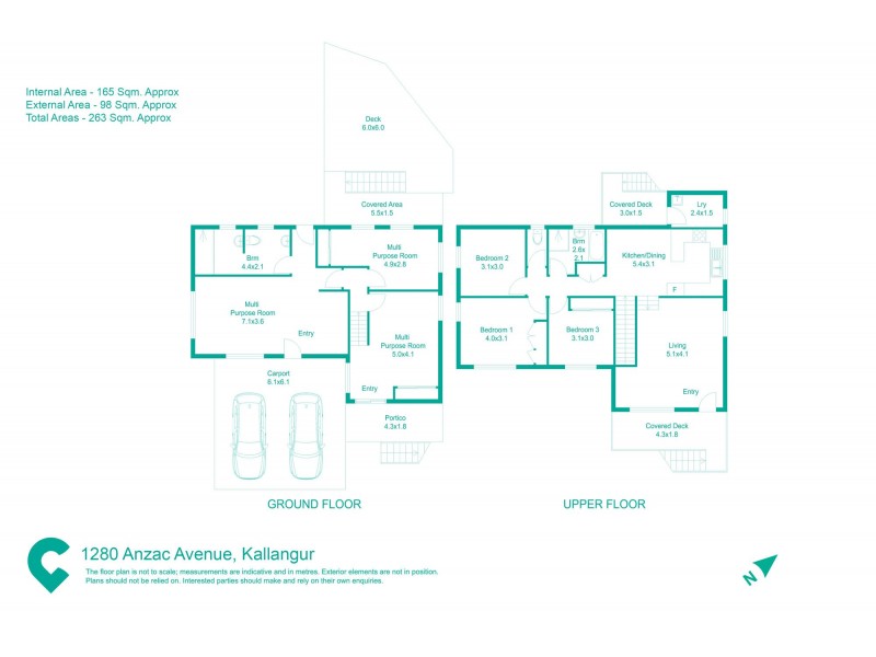 1280 Anzac Avenue, Kallangur QLD 4503 Floorplan