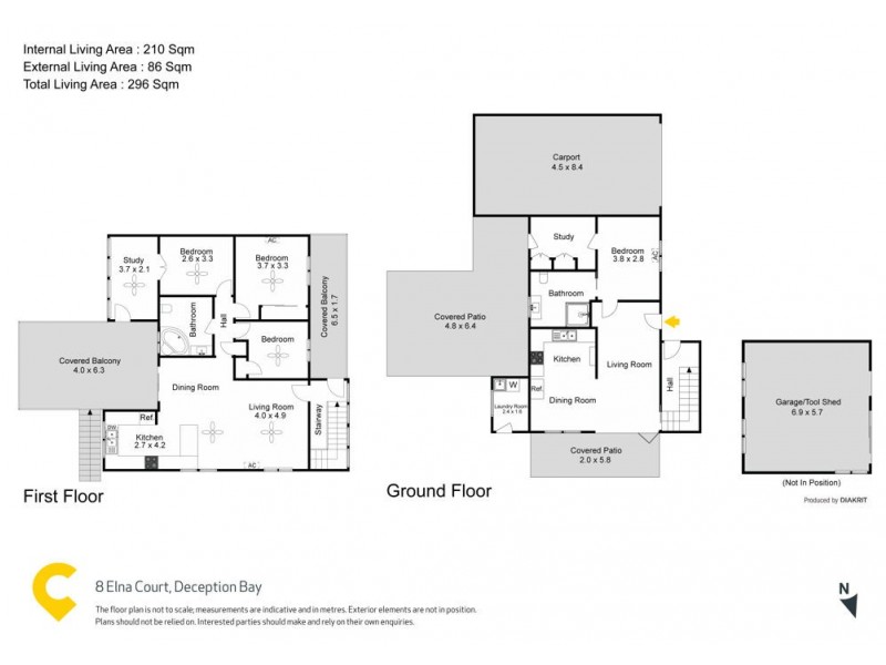 8 Elna Court, Deception Bay QLD 4508 Floorplan