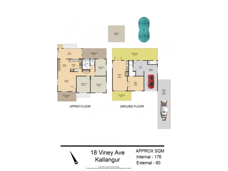 18 Viney Avenue, Kallangur QLD 4503 Floorplan