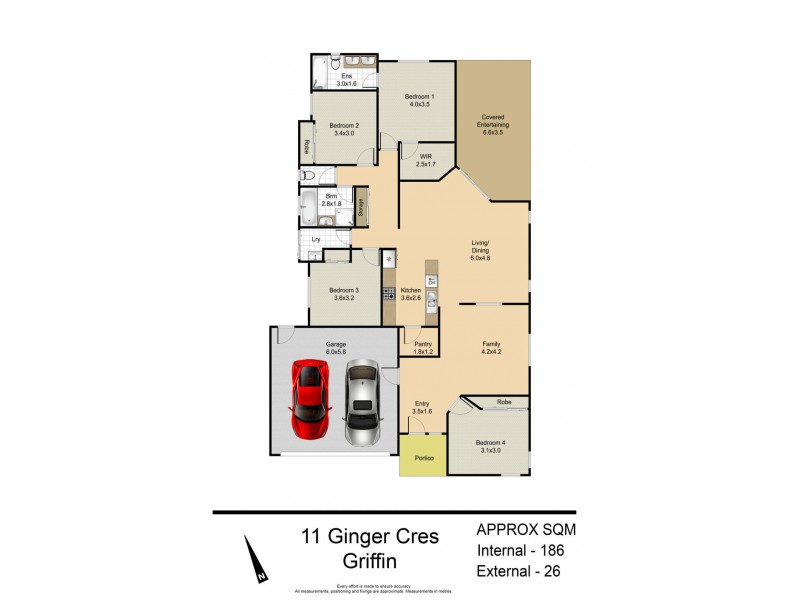 11 Ginger Crescent, Griffin QLD 4503 Floorplan