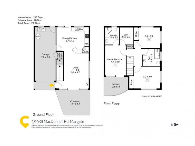 3/8 Langdon Avenue, Margate QLD 4019 Floorplan