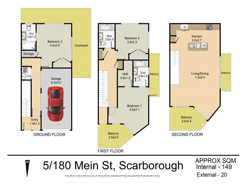 5/180 Mein Street, Scarborough QLD 4020 Floorplan