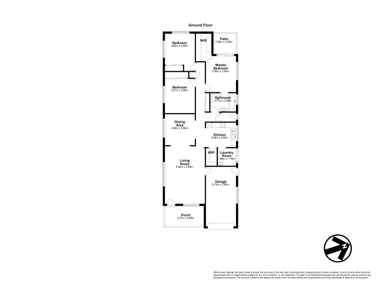33 Dover Road, Margate QLD 4019 Floorplan