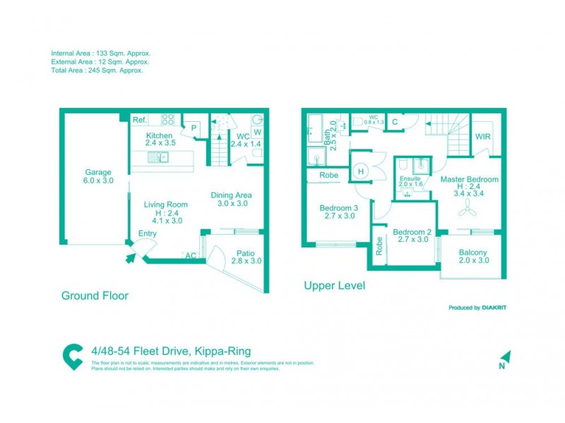 4/48-54 Fleet Drive, Kippa-ring QLD 4021 Floorplan