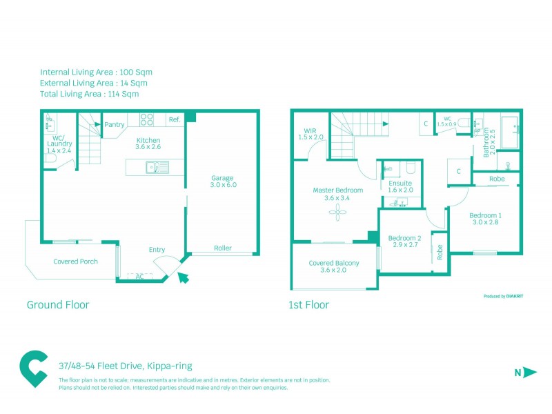 37/48-54 Fleet Drive, Kippa-ring QLD 4021 Floorplan
