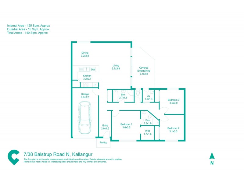 7/38 Balstrup Road North, Kallangur QLD 4503 Floorplan