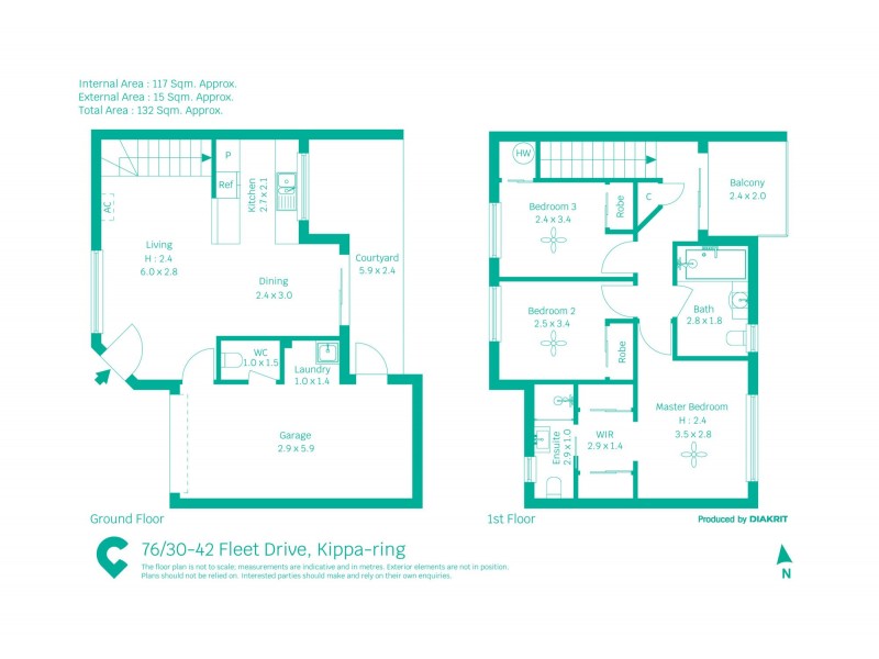 76/30-42 Fleet Drive, Kippa-ring QLD 4021 Floorplan