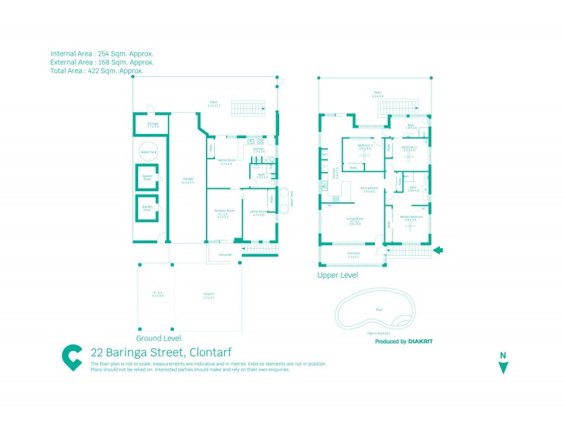 22 Baringa Street, Clontarf QLD 4019 Floorplan