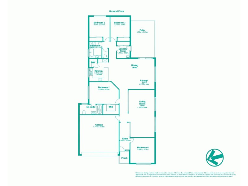 6 Litchfield Court, North Lakes QLD 4509 Floorplan