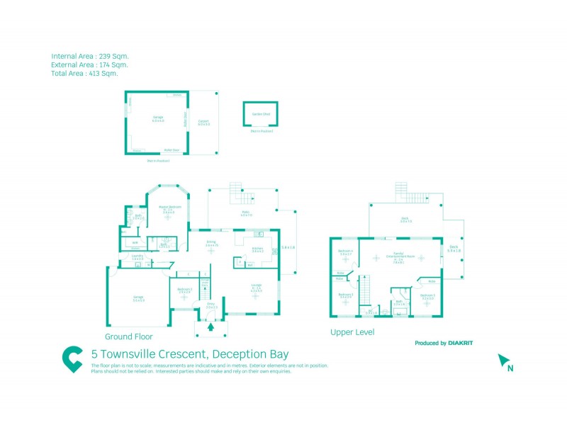 5 Townsville Crescent, Deception Bay QLD 4508 Floorplan