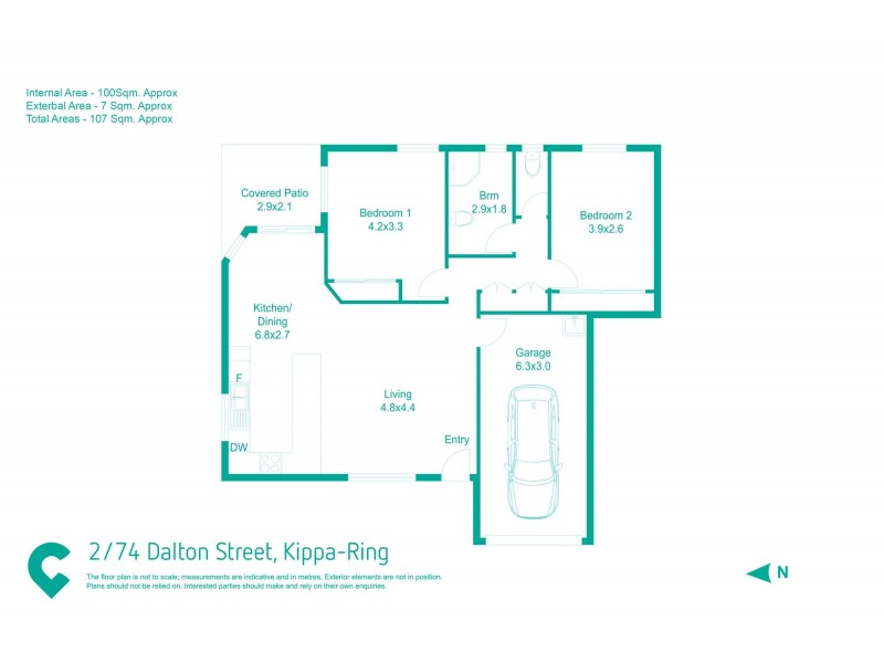 2/74 Dalton Street, Kippa-ring QLD 4021