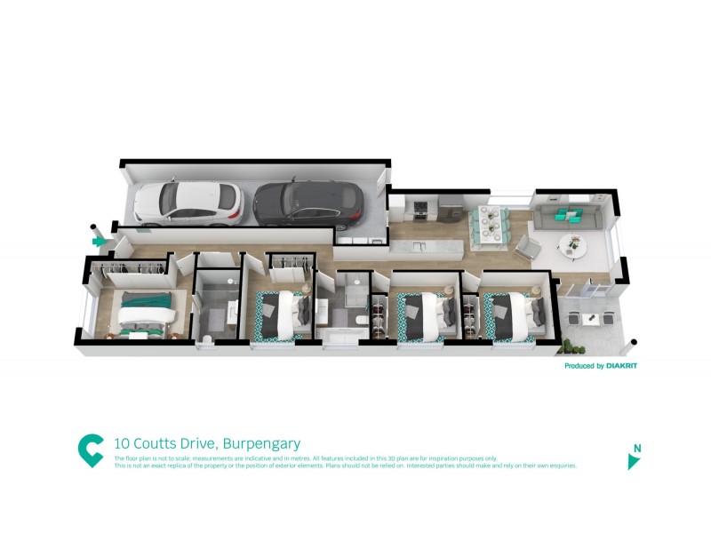 10 Coutts Drive, Burpengary QLD 4505 Floorplan