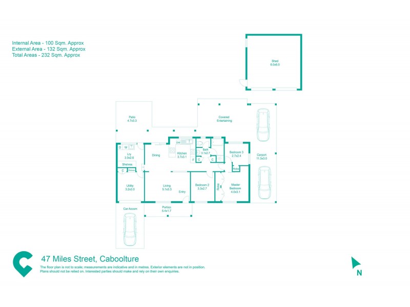 47 Miles Street, Caboolture QLD 4510 Floorplan