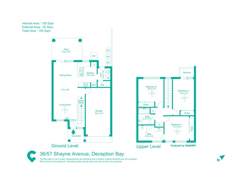 36/57 Shayne Avenue, Deception Bay QLD 4508 Floorplan