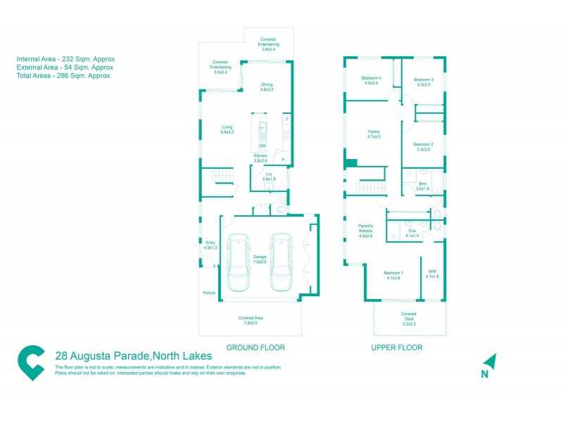 28 Augusta Parade, North Lakes QLD 4509 Floorplan
