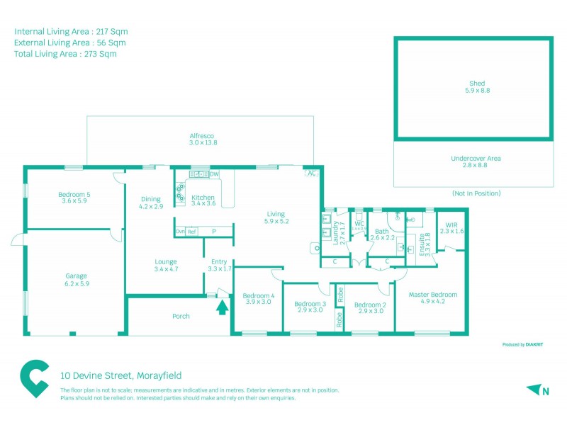 10 Devine Court, Morayfield QLD 4506 Floorplan