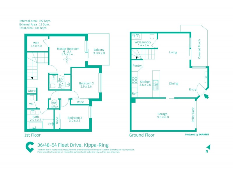 36/48-54 Fleet Drive, Kippa-ring QLD 4021 Floorplan