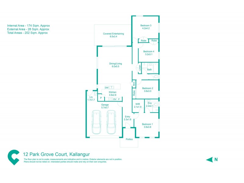 12 Park Grove Court, Kallangur QLD 4503 Floorplan