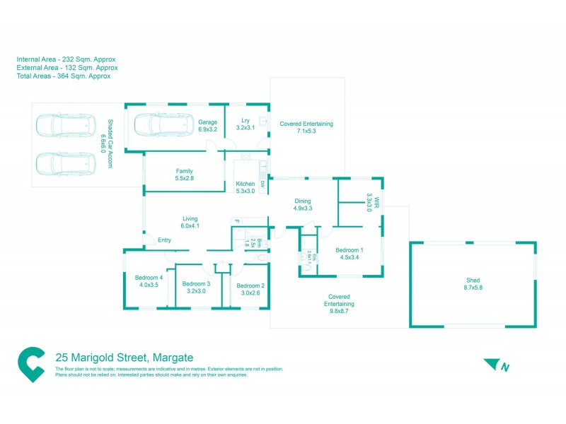 25 Marigold Street, Margate QLD 4019 Floorplan