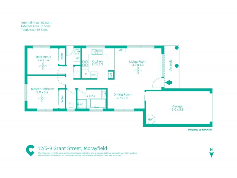 12/5-9 Grant Road, Morayfield QLD 4506 Floorplan