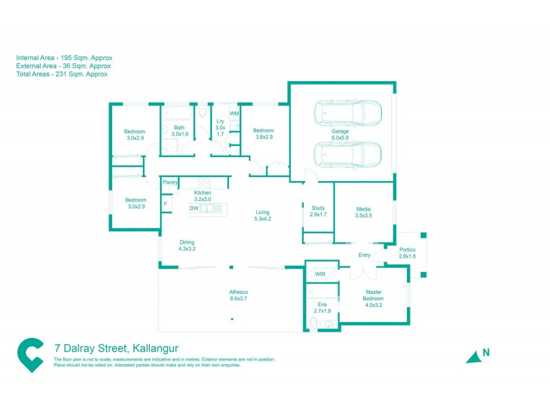 7 Dalray Street, Kallangur QLD 4503 Floorplan
