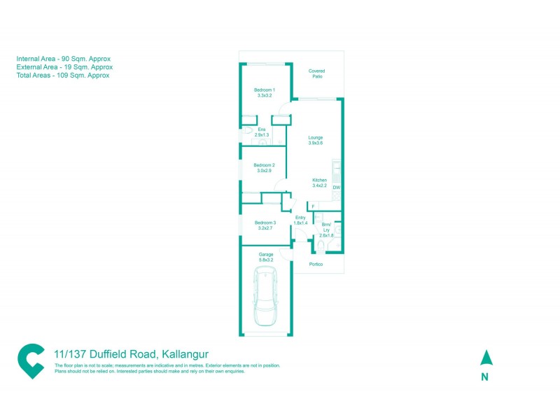 11/137 Duffield Road, Kallangur QLD 4503 Floorplan