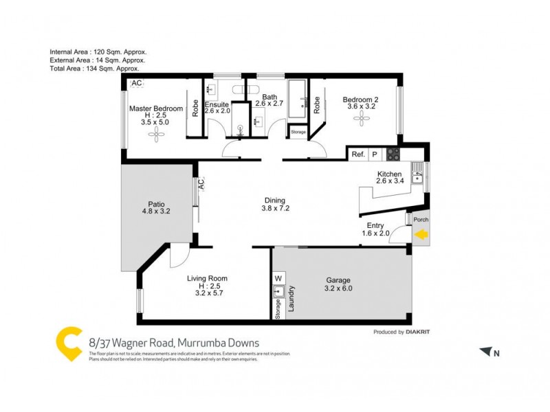 8/37 Wagner Road, Murrumba Downs QLD 4503 Floorplan