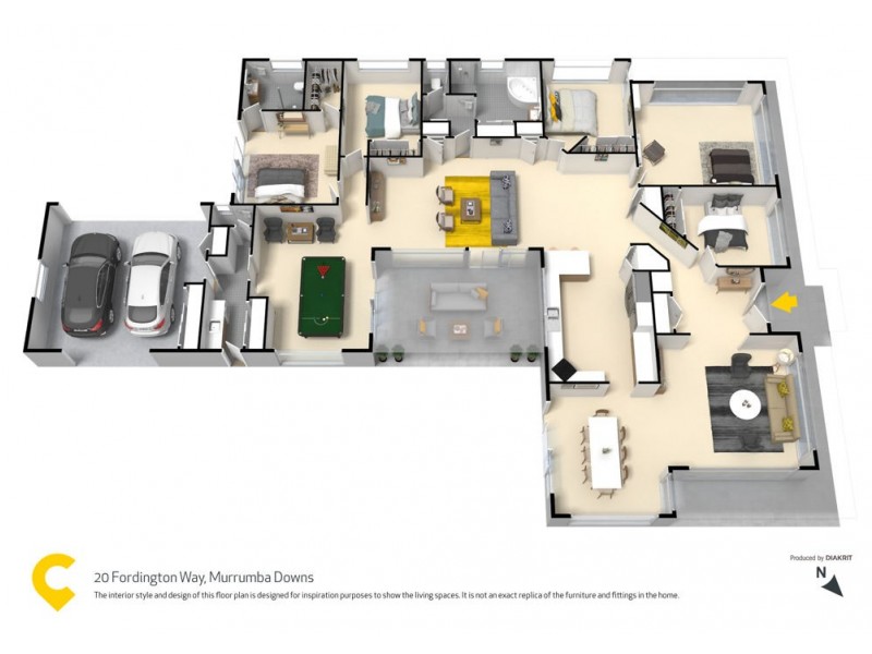 20 Fordington Way, Murrumba Downs QLD 4503 Floorplan