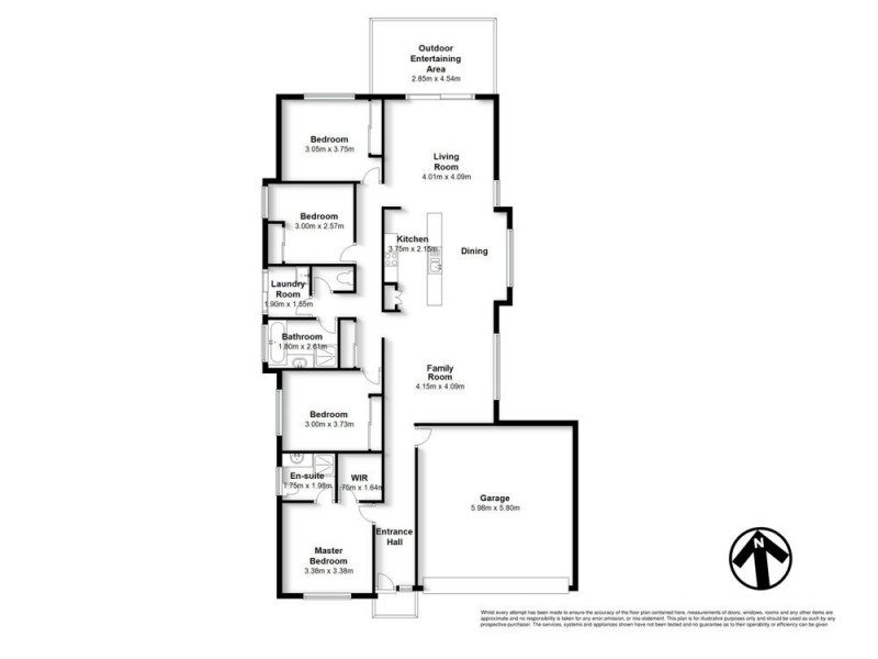 6 Kimberley Drive, Burpengary QLD 4505 Floorplan