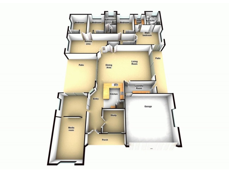 5 Wallers Court, Petrie QLD 4502 Floorplan