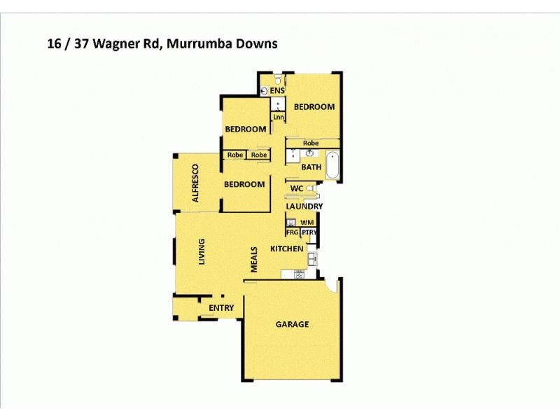 16/37 Wagner Road, Murrumba Downs QLD 4503 Floorplan