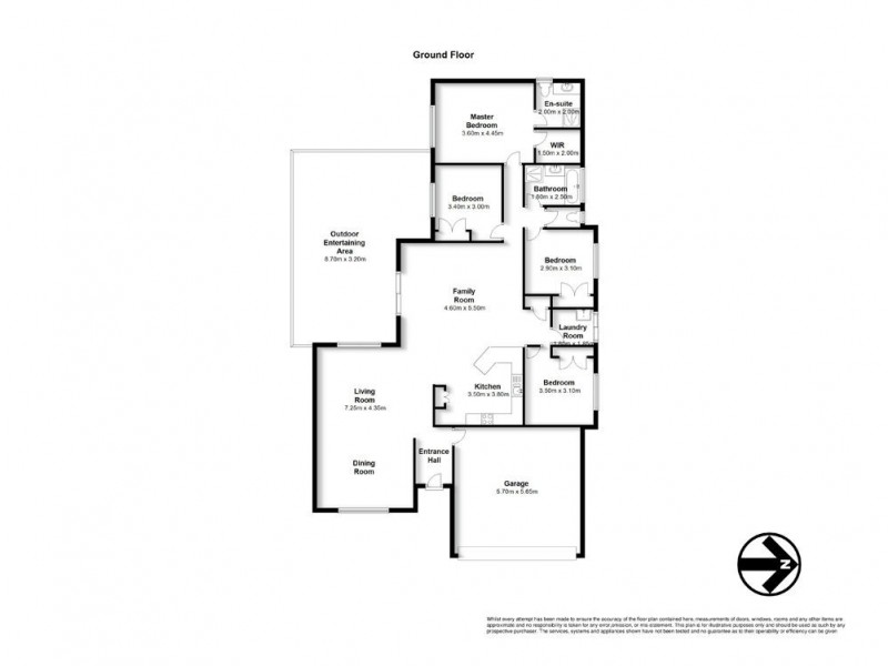 1 David Close, Redcliffe QLD 4020 Floorplan