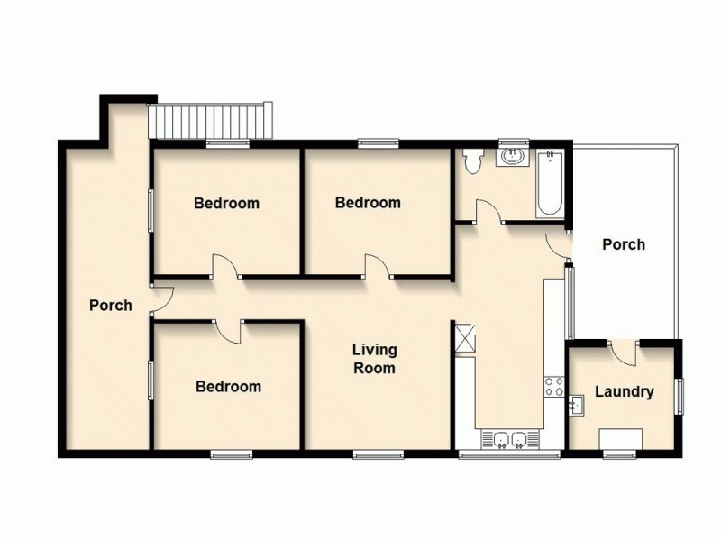 23 Devon Street, Red Hill QLD 4059 Floorplan