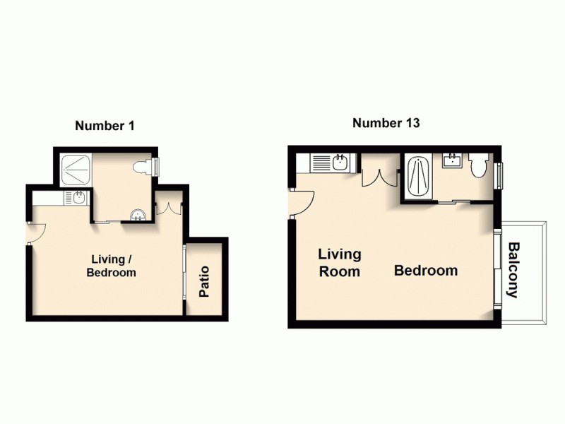 1 & 13 / 15 Weightman Street, Herston QLD 4006 Floorplan